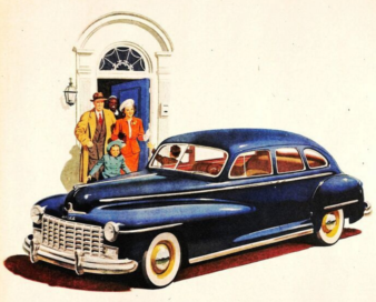 After stealing Gussie's new slogan for Wham, Mr. Blandings bought a Dodge. motor meme