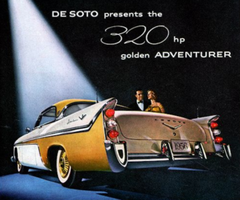 Bill knew Francine was the one when she dressed to match his DeSoto. motor meme