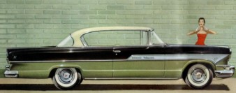 If not for carotid stenosis, Sylvia never would've bought a '57 Hudson. motor meme
