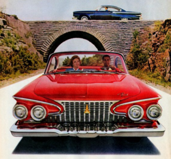 She: "I have the strangest feeling that my husband is following us." motor meme