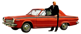 Dad loved his Dart so much, he always pulled over to fart. motor meme