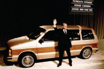 Lee Iacocca: "Don't shoot! I'm workin' with what I got!" motor meme