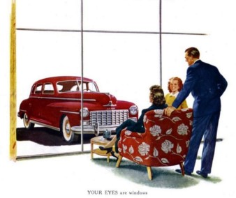 He: "It's called MoPar Therapy. You gaze at a Dodge until you feel better." Motor meme