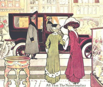 She: "Such en elegant car! Is it French?"<br>
She: "No, it's from Cleveland."<br>
She: "Eww." motor meme