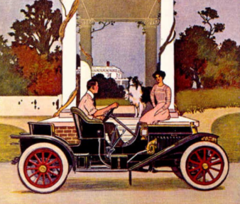 He: "Come away with me Lucille!"<br>
She: "No thanks. I'm waiting for an Oldsmobile." motor meme