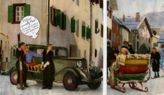 Santa Claus: "Sheesus, you Americans! No refunds, returns or exchanges!" motor meme