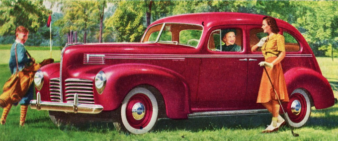 She: "Nice Chrysler, Edith."<br>
She: "It's a Hudson, Ruth." motor meme