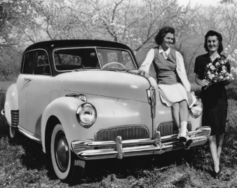 It was spring, and Edith expected her Studebaker to hatch any day. motor meme