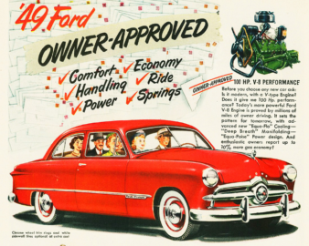 They: "Finally, we don't have to buy a Plymouth to get these basic features!" motor meme