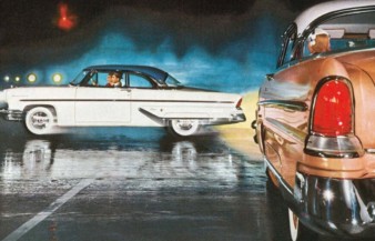 She: "Damn them and their green-light privilege!" motor meme