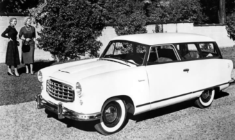 She: "Marion, it's hideous!"<br>
Marion: "But it's America's most practical utility car, designed for personal, business and recreational use."<br>
She: "Whatever you have to tell yourself, dear." motor meme