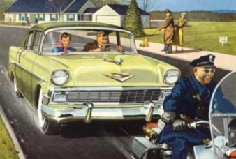 He: "Baby Boom my ass! I knew I should have ordered the plastic seat covers." motor meme