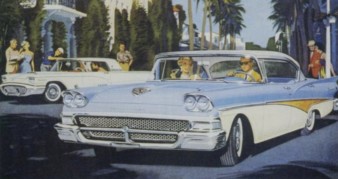 She: “Why didn’t you buy a T-bird?”<br>
He: “Who do you think I am, Paul Drake?” motor meme