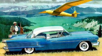 She: "What keeps it up?"<br>
He: "Oldsmobility." motor meme