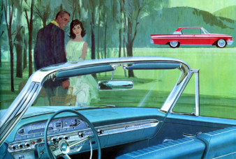 She: "I see that you drive a Mercury!"<br>
He: "Yeah, Mom let me borrow it for the day." motor meme