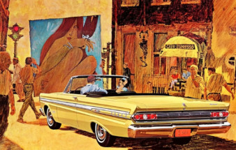 She: "Augh, I hate the Sixties. Can we leave?" motor meme