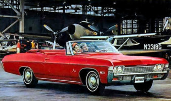 "Duck, honey! It's Pussy Galore's Flying Circus!" motor meme