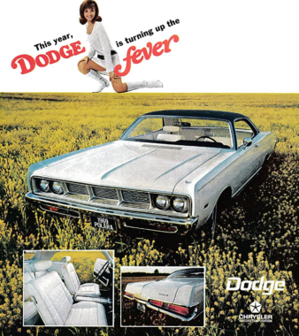 She: "I came down with Dodge Fever, but they treated me for COVID-19." motor meme