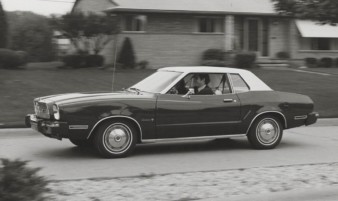 Brad and Melissa were in a hurry. Sears had a sale on bell bottoms. motor meme