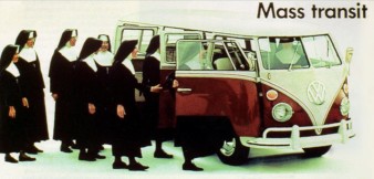 Nun 1: "Maria is not asset to the abbey!"<br>
Nun 2: "Why not?"<br>
Nun 3: "She attracts lecherous sea captains and Nazis."<br> motor meme