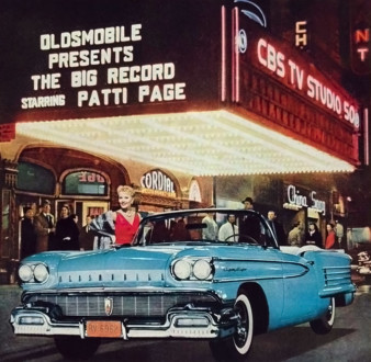 Miss Patti Page: "I couldn't carry a tune until I found Oldsmobility!" motor meme