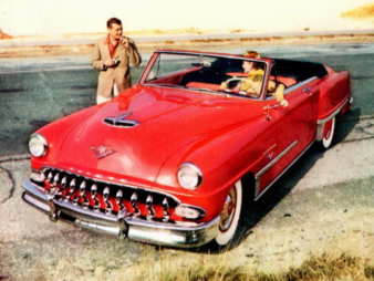 She: "Going my way?"<br>
He: "That depends. This is a Hemi, right?" motor meme