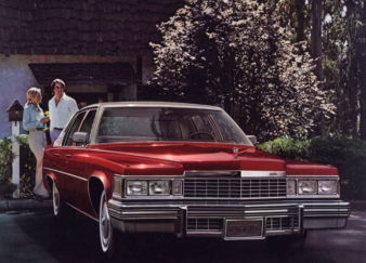 He: "Whose Caddy is that?"<br>
She: "My pimp." motor meme