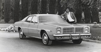 Chances are that Johnny Mathis never drove a 1978 Dodge Monaco. motor meme