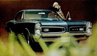 Sylvia was such a bad driver, she still ended up in the weeds despite her GTO. motor meme