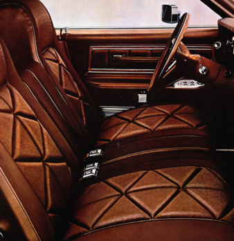 If "Toblerone" were an upholstery option. motor meme
