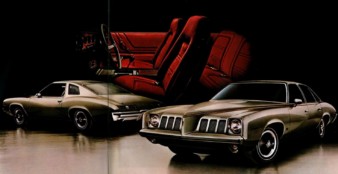 This is the 1973 Pontiac Grand Am, known to dyslexics as the Pontiac Grand Ma. motor meme