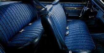 If "Smurf Hide" were an upholstery choice. motor meme