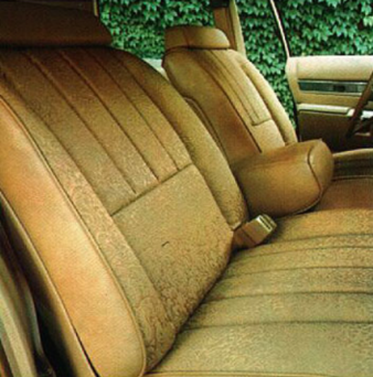 If "McDonald's Apple Pie Filling" were an upholstery choice. motor meme