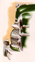1950 DeSoto Grille.
